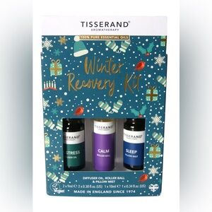 NWT Tisserand Aromatherapy Essential Oils Winter Recovery Kit